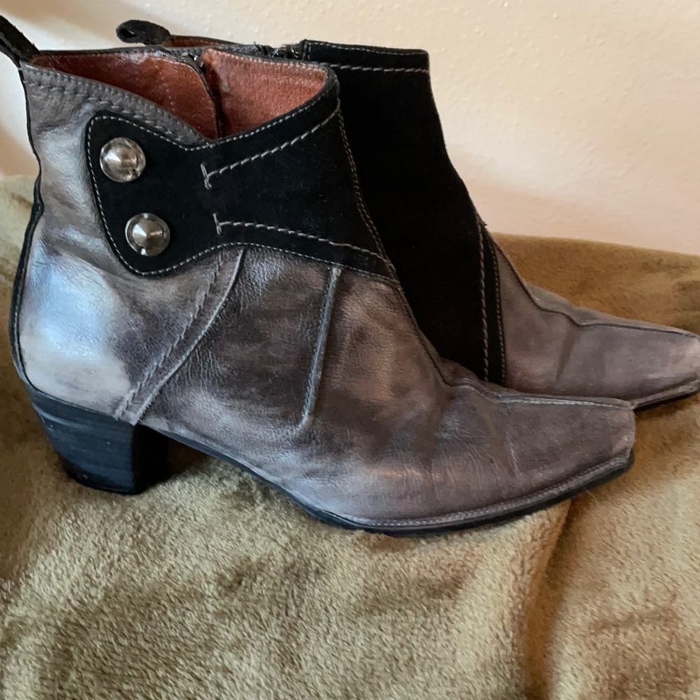 Hispanitas leather/suede ankle boot